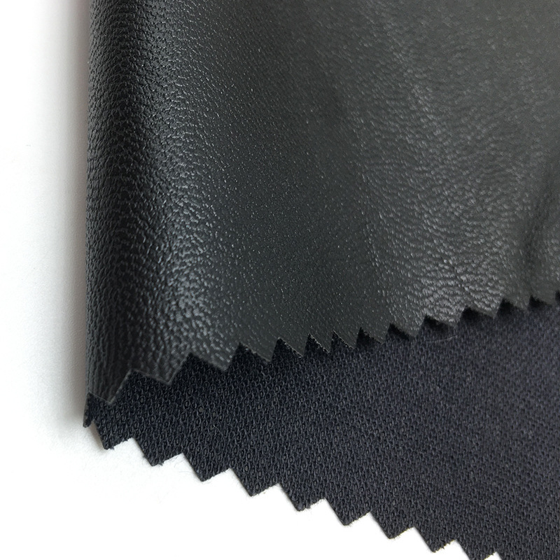 Spot wholesale factory wholesale Chimera 0.4 full viscose garment leather PU leather jacket leather skirt leather pants leather