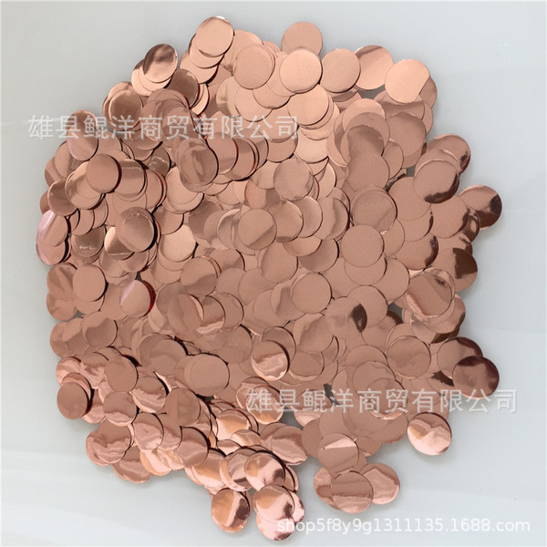 double-sided golden round balloon