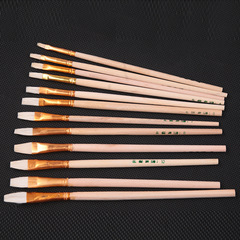 Wool Colored Brush NO Pen P Pen S Pen T Pen Wool Brush Oil Paint Brush Craft Ceramic Colored Brush