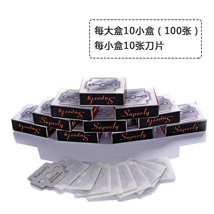 Fábrica directa pie cepilladora hoja de acero inoxidable pie cepilladora hoja especial para raspador de pie en stock