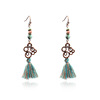 Retro ethnic fashionable earrings, ethnic style, European style, wholesale