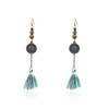 Retro ethnic fashionable earrings, ethnic style, European style, wholesale