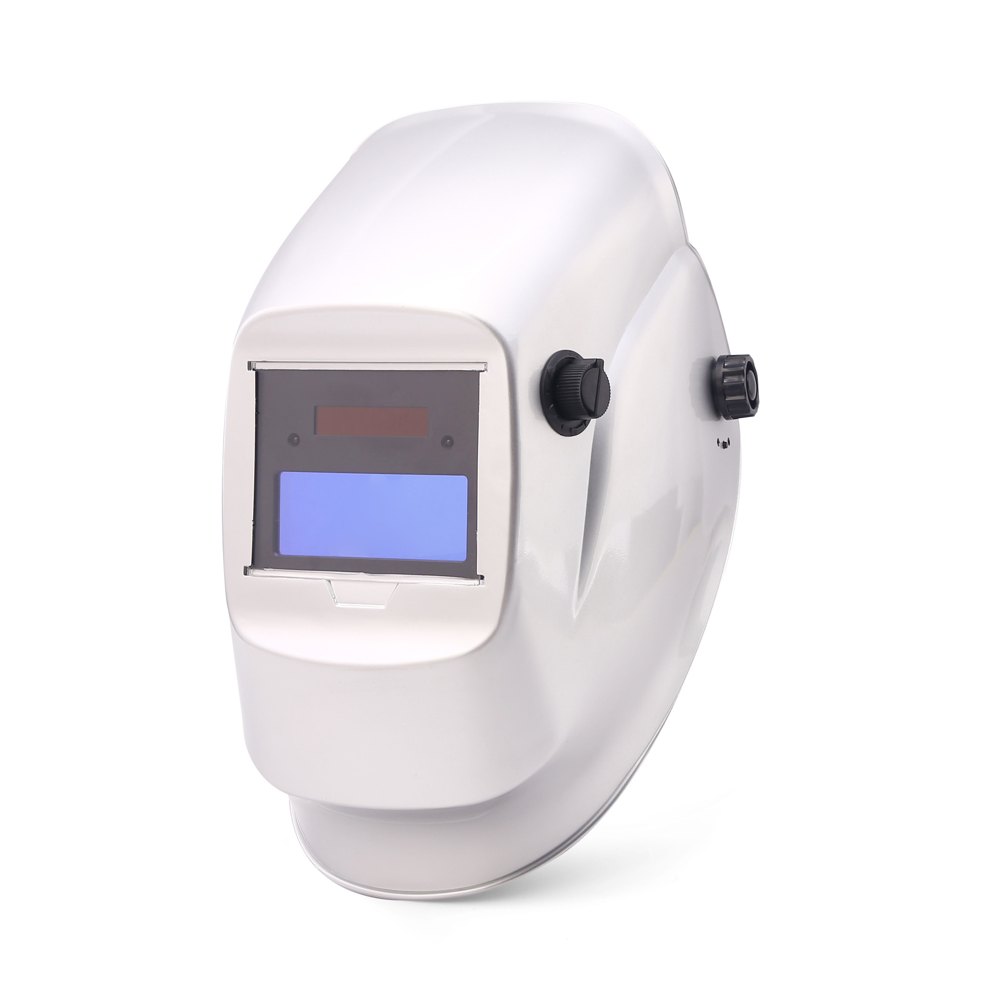 外贸跨境专供太阳能自动变光焊接面罩头戴式防飞溅氩弧焊焊帽