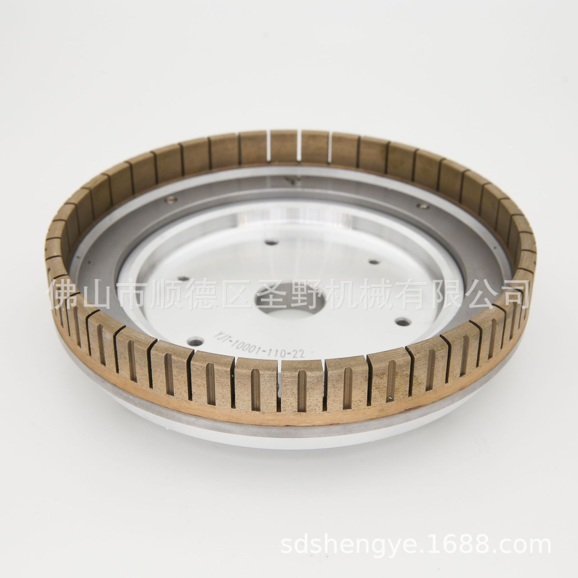 新款创源斜边金刚轮 5*12砂层外齿带水槽  WT系锋利耐磨性价比高