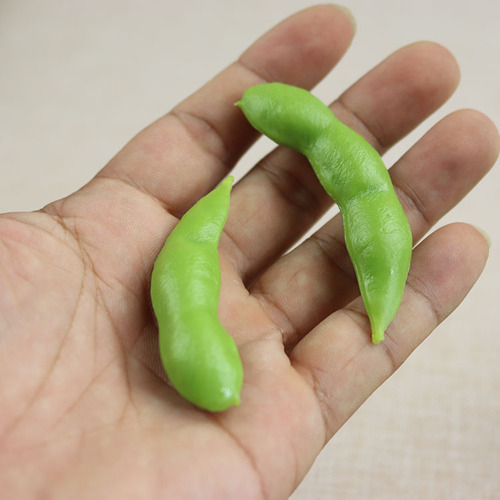 Simulated fruits and vegetables, whole grains, food models, legumes and grains, grain models, simulated edamame and soybeans