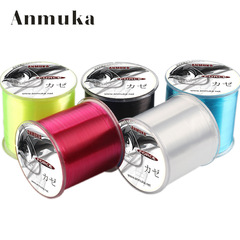 Strong tensile strength 500 meters raw silk nylon line Taiwan fishing sea rod fishing line throwing rod sub-line sub-line main line