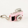 Cartoon camera, keychain, pendant, bag, accessory, necklace, makes sounds