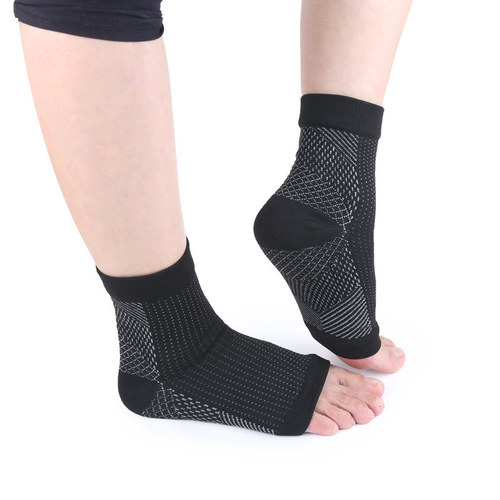 Men's and women's Korean style invisible heel compression sports socks functional pressure shrink socks elastic breathable basketball sleeves