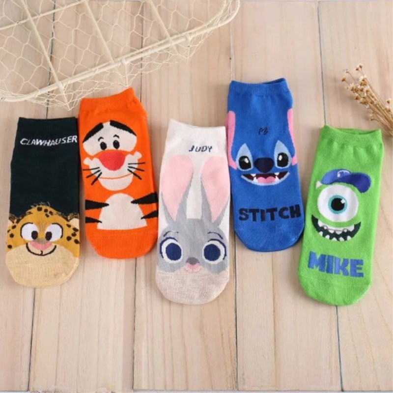 22 New cute fresh short cartoon cotton tide socks animal monster straight boat Socks wholesale 22 New cute fresh short cartoon cotton tide socks animal monster straight boat Socks wholesale