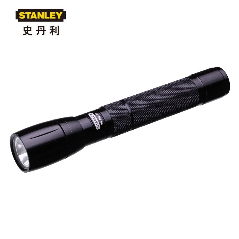 史丹利高强度铝合金LED手电筒2xAA 96-262-23