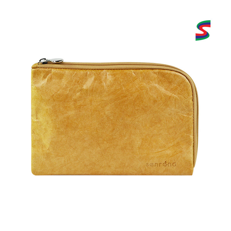 定制杜邦纸数码收纳包短款钱包平面拉链袋相机手机烤肉烧烤保温包