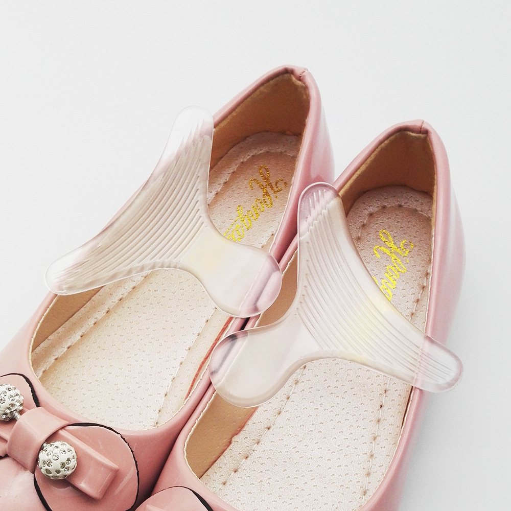 t型后跟贴脚跟帖 硅胶防磨脚贴透明隐形高跟鞋贴按摩防掉跟半码帖