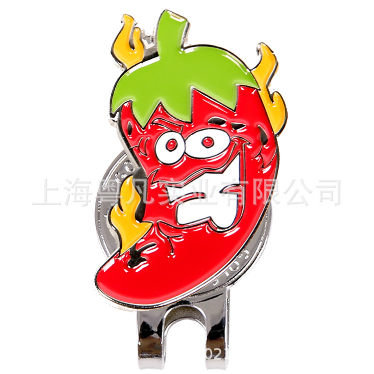 Auto-Suministro de fábrica en stock suministros de golf accesorios clip de imán de metal para consulta de dibujo clip de sombrero de golf