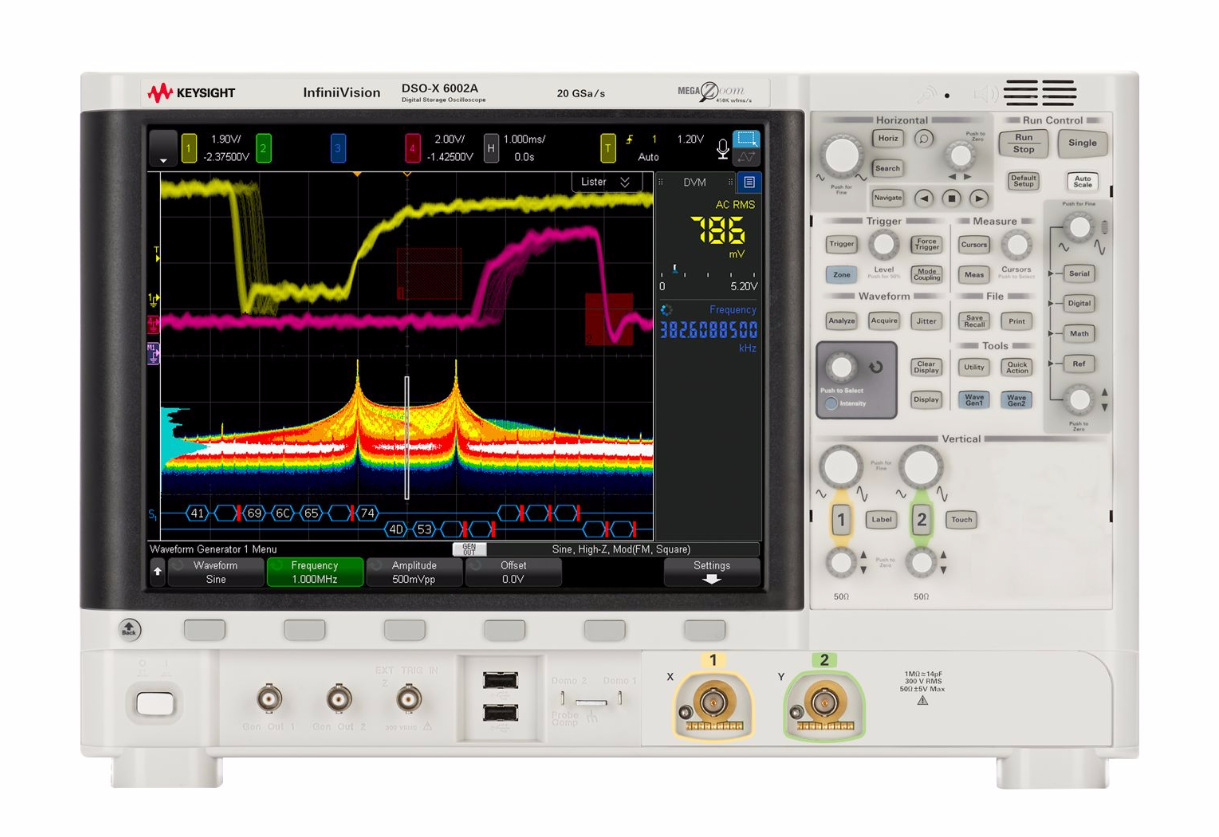 是德科技DSOX/MSOX6002A 6004A混合数字示波器 安捷伦Agilent