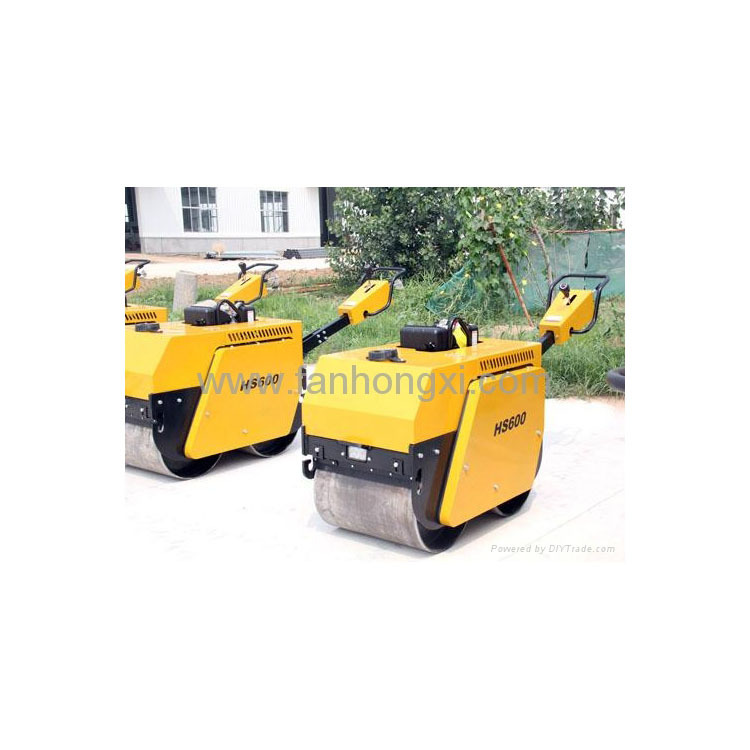 产地货源道路施工手扶液压压实机 变速HS600双钢轮柴油压路机