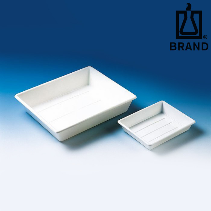 BRAND/普兰德托盘(显影盘)PP材质白色可堆叠