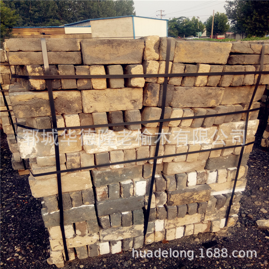 古建筑老青砖青石牛槽碾盘原材料流水摆件复古装饰建材砖块砖头