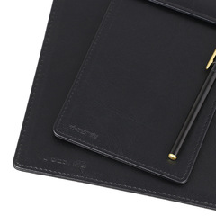 康百A4吸磁性寫字板夾pu黑色皮革A6板夾商務酒店點菜夾板廠價銷售