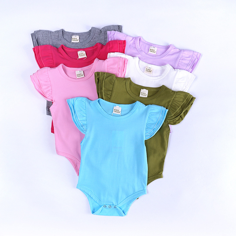 Summer children's cotton bodysuit for new born