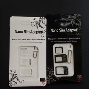 SIM -карта набор 4 -peece Set Nano Card Mobile Phone Gift Product Supreme