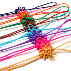 Chinese knot pendant, heart knot pendant, all colors available, small size Chinese knot bookmark, Chinese knot manufacturer