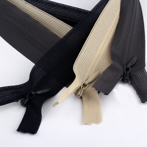 04Supply 60cm length invisible zipper red, green, blue, yellow, green and blue 60cm zipper