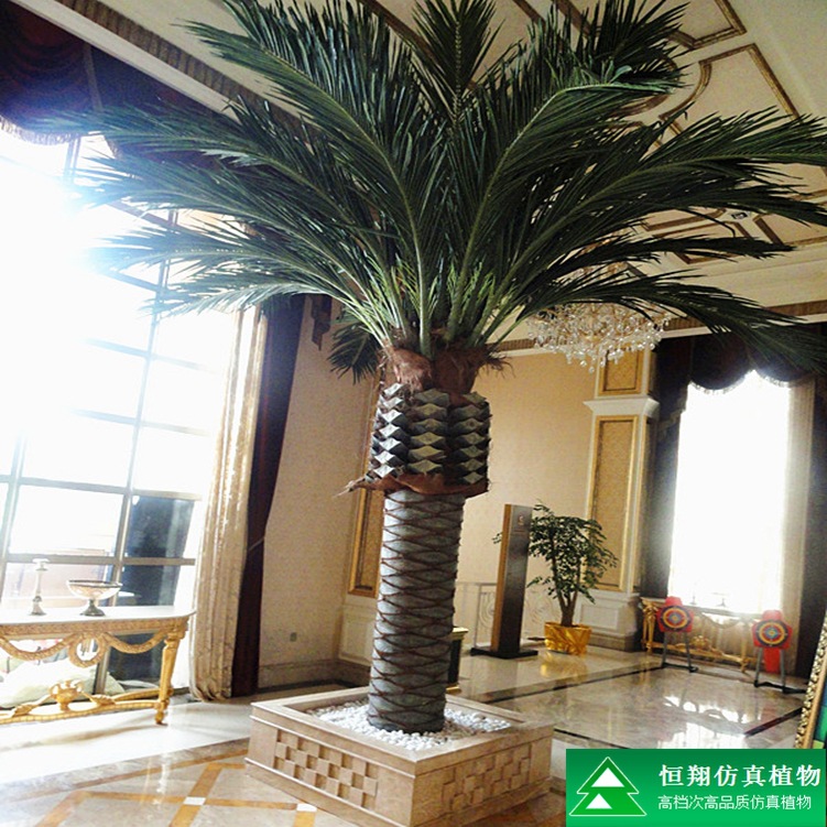 Simulación del fabricante de árboles de algas canarianas estilo explosivo parque acuático paisajismo 8 metros FRP artificial falso árbol de algas de plata