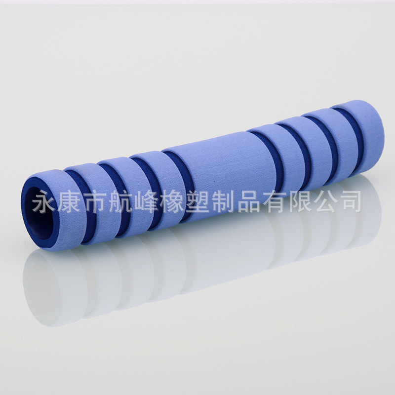 厂家专业生产NBR手把套 橡塑海绵套 自行车手柄护套