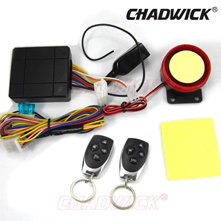 镖鹰英文出口摩托车防盗器8172批发带启动型motorcycle alarm