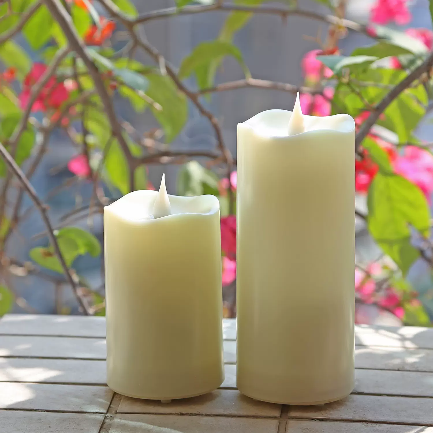 led电子蜡烛灯3D火焰摇摆蜡烛灯婚庆表白防水塑料蜡烛灯