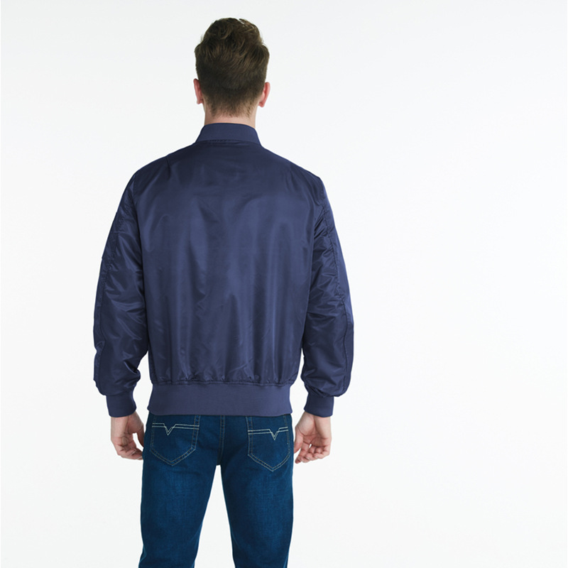 DAFEILI primavera y otoño MA-1 par desgaste uniforme escolar estudiante chaqueta de piloto uniforme de béisbol hombres y mujeres chaqueta suelta