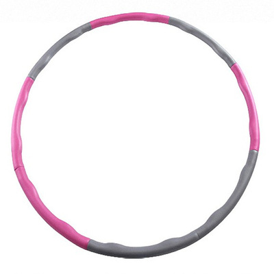 Espuma hula hoop cintura ejercicio vientre contracción niños adultos desmontable hula hoop fitness anillo 6 secciones 7 Secciones 8 secciones