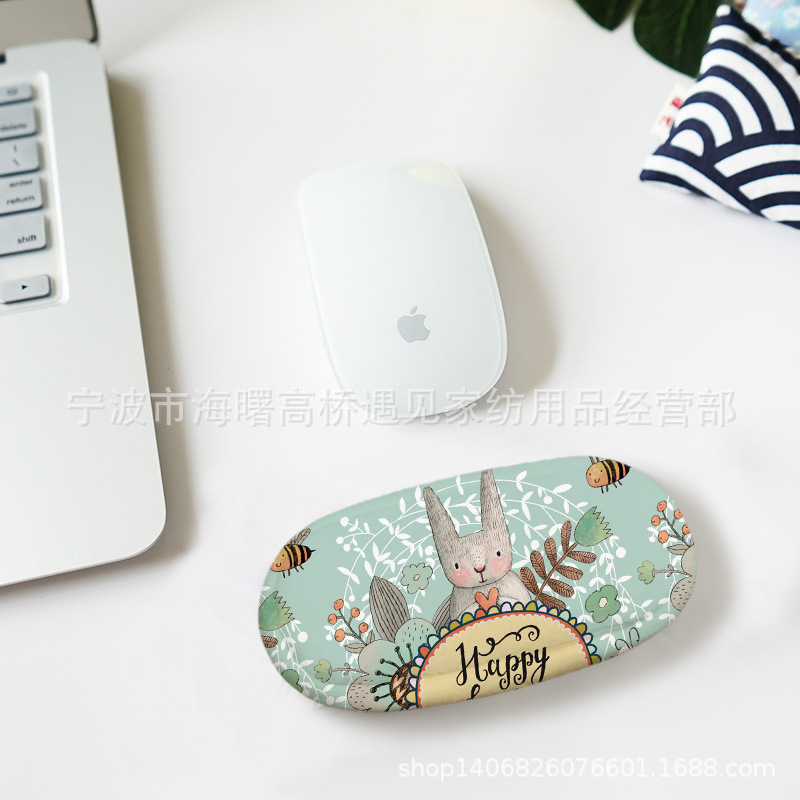 Blue Babble Bunny Bee Happy Elbow Pad