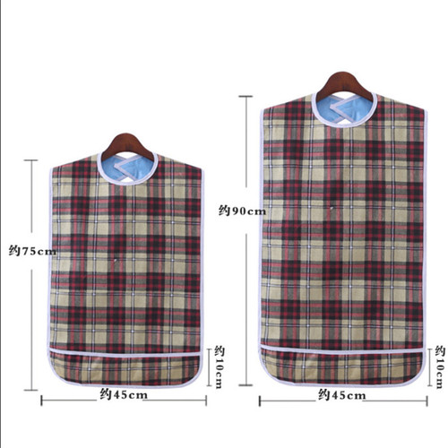 Eating bibs for the elderly, adult bibs, rice bibs, waterproof bibs for the elderly, three-dimensional saliva towels, plus size