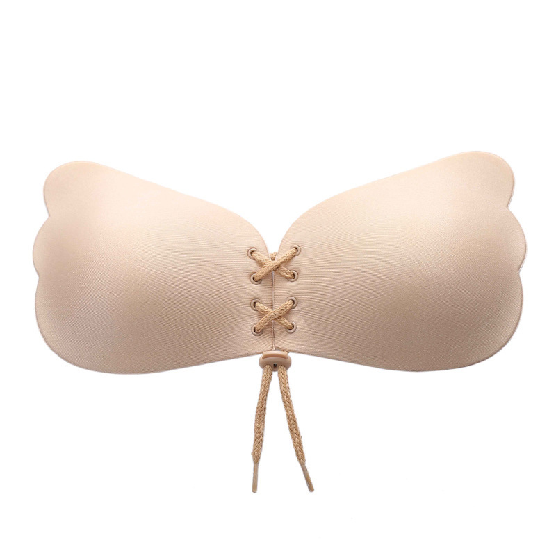 Invisible Bra Paste New Arrival Rimless Push-up Seamless Bra Strapless Strap Strap Strap Silicone Non-slip Underwear Women's in stock
