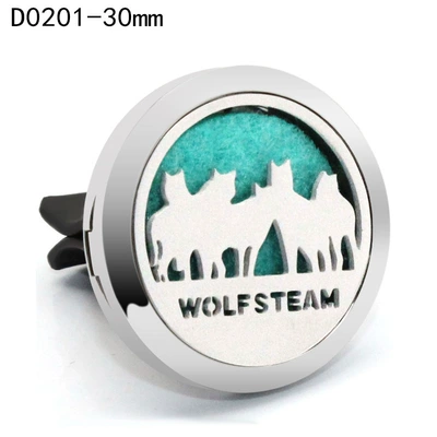 Zinc Alloy Car Air Conditioner Perfume Clip 30mm Car Air Outlet Aromatherapy Clip Air Outlet Essential Oil Clip Car Clip (Perfplant seat) - zinc-alloy-30mm-d0201