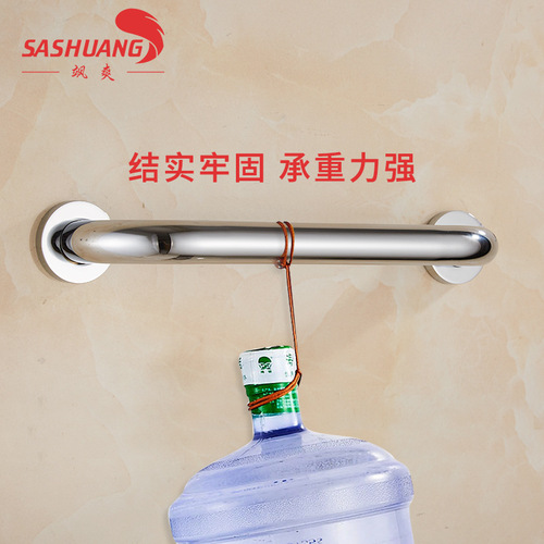 Bathroom toilet handrail for the elderly with knurled copper handrail European style electroplated black gold handrail handle bathroom