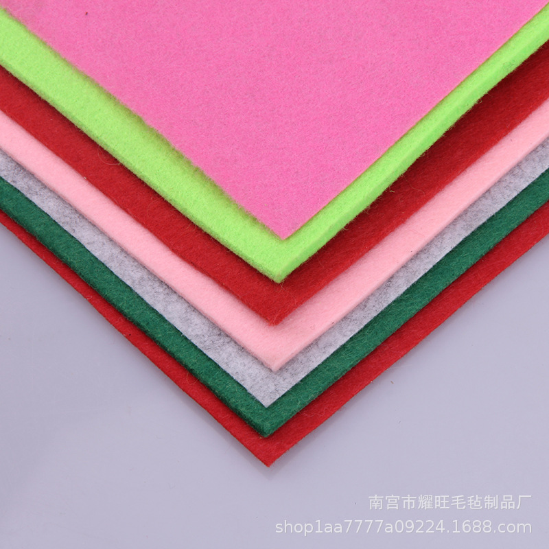 彩色毛毡布隔音毛毡自粘幼儿园装修墙壁毛毡布背胶摄影拍照背景布