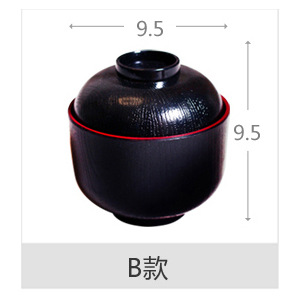 Cuenco de sopa de estilo japonés y coreano Cuenco de sopa de estilo japonés con tapa Cuenco de arroz de sopa de estilo japonés Cuenco de inmersión Cuenco comercial Cuenco de sopa de sabor creativo