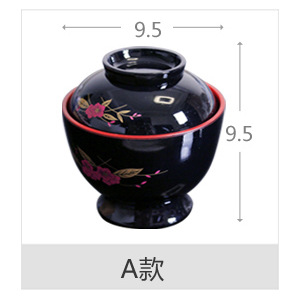 Cuenco de sopa de estilo japonés y coreano Cuenco de sopa de estilo japonés con tapa Cuenco de arroz de sopa de estilo japonés Cuenco de inmersión Cuenco comercial Cuenco de sopa de sabor creativo
