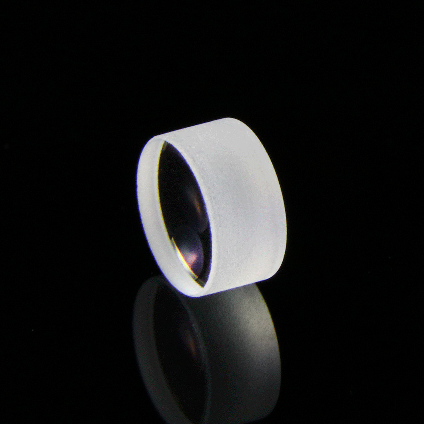 光学玻璃非球面透镜 设计波长635nm焦距7.1mm透镜