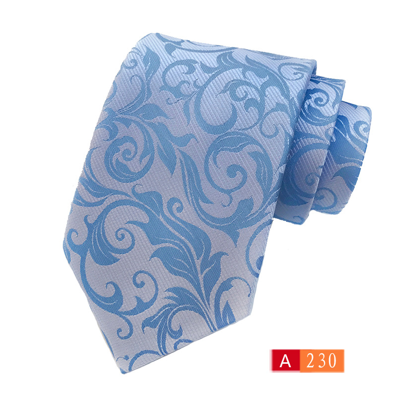 Hombres corbata de poliéster hilado teñido de tela de negocios desgaste a juego corbata fuente fabricante en stock al por mayor