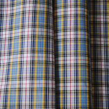 可定制格子布鸿鹄纺织 40支衬衫面料 美观简洁 大方实用