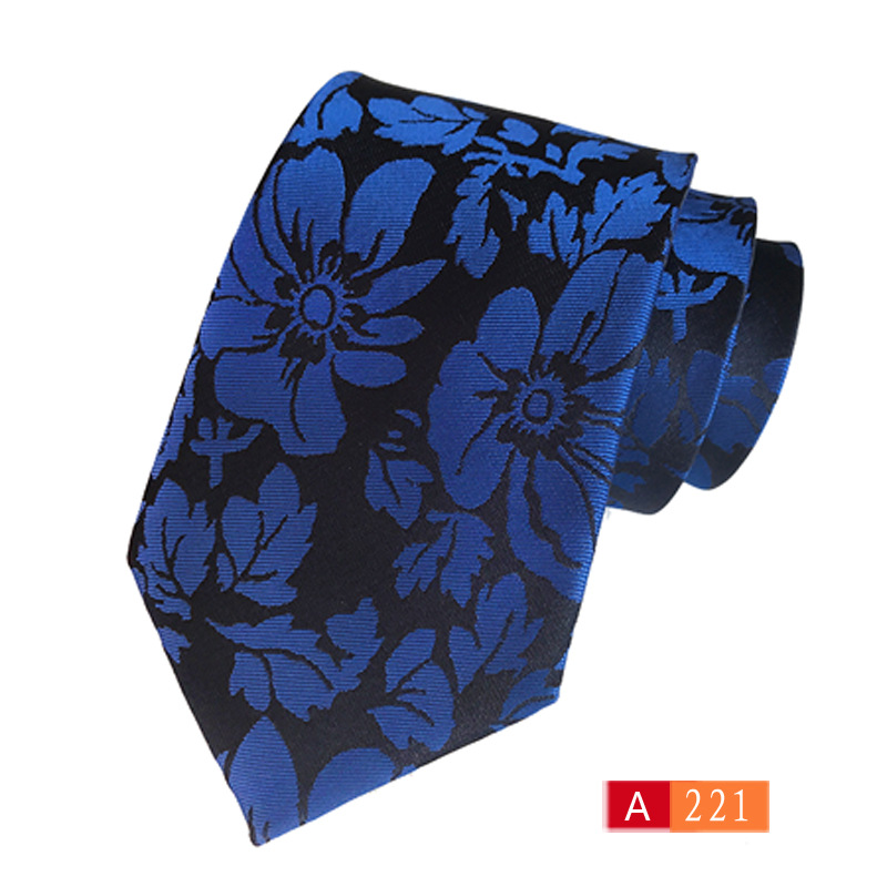 Hombres corbata de poliéster hilado teñido de tela de negocios desgaste a juego corbata fuente fabricante en stock al por mayor