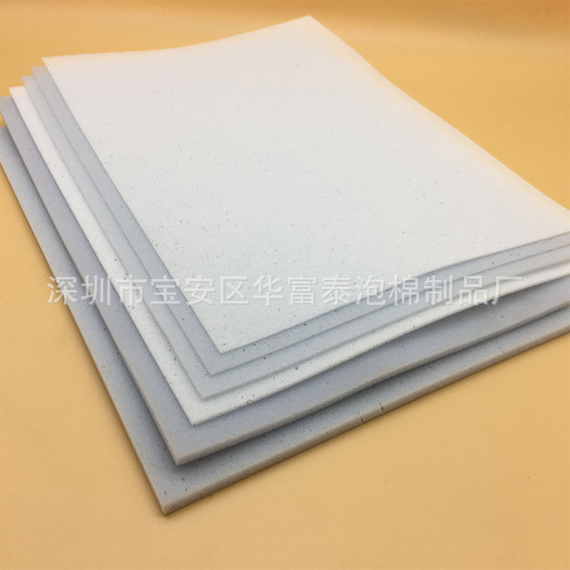 3mm5mm灰白色阻燃防火密胺泡棉 耐高温蜜胺电解液吸收海绵