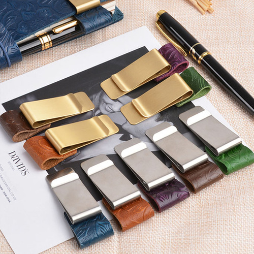 Traveler's Notebook Accessories Pen Clip Stainless Steel Pen Clip Metal Pen Clip Metal Leather Retro Pen Clip