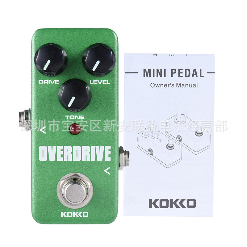 KOKKO FOD3 OVERDRIVE过载效果器 电子管过载音效 电吉他单块
