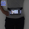 Glowing belt bag, waterproof sports mobile phone, wholesale