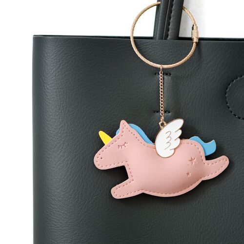 Bamenchongshe small animal PU car keychain pendant bag hanging jewelry creative gift girl small gift
