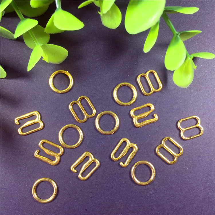 089字锌合金镀金调节扣金属肩带扣吊带089环